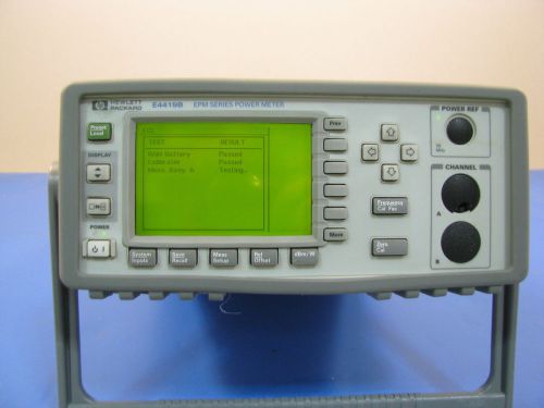 Agilent e4419b epm series dual channel power meter, option 003 rear panel for sale