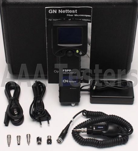 GN NetTest Westover FSPP Fiberscope Fiber Video Inspection Kit FS-PP ZP-FBP-9000