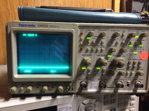 Tektronix 2465B 400 MHz 4 Channel Analog Oscilloscope