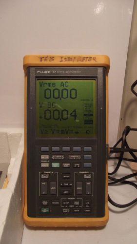 Fluke 97 Digital ScopeMeter 50 MHz Dual Channel Multimeter In original Box