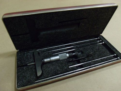 Starrette Deapth Micrometer &amp; case