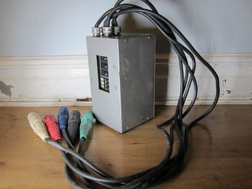 300A distro box - Union Connector studio portable distro