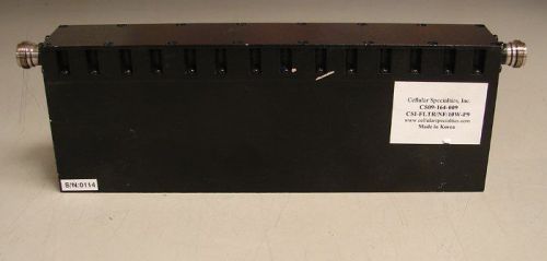 Cellular specialties cs09-164-009 high-pass filter 1.8+ghz, n-female, tested for sale