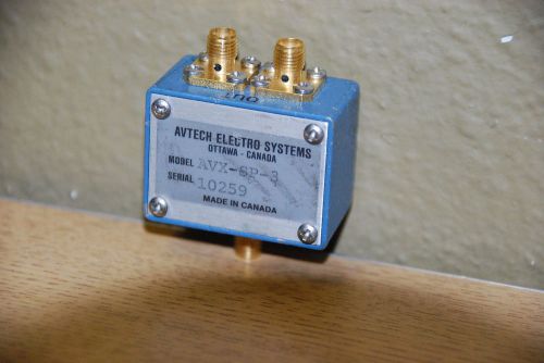 Avtech electro systems avx-sp-3 pulse splitter (p-8-52) for sale