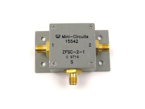 Clean! mini-circuits 15542 2-way power splitter combiner zfsc-2-1 for sale