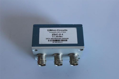 Lot Of 2 Mini-Circuits ZSC-2-1 Power Splitter 0.1 - 400 MHz