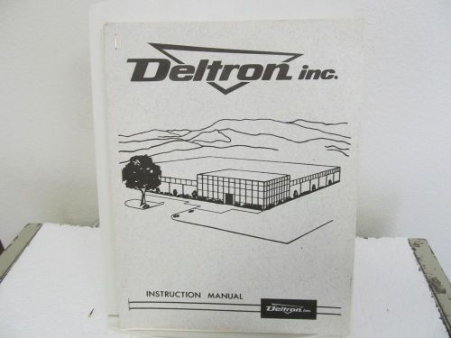 Deltron A 15-10 w/CB50 Solid State Regulated DC Power Supply Instruction Manual