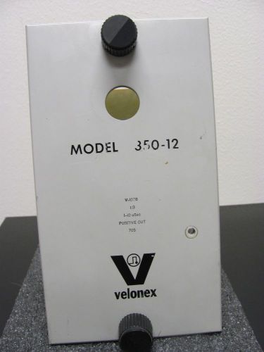 VELONEX 350-12 V-1078 1-10uSEC POSITIVE OUT, PLUG-IN