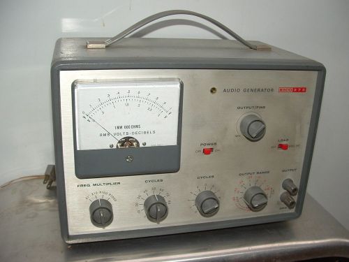 Vintage eico model 378 tube audio generator for sale