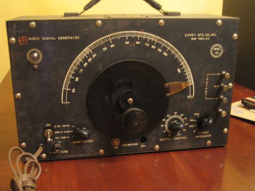 Vintage Espey Audio Signal Generator Model-101