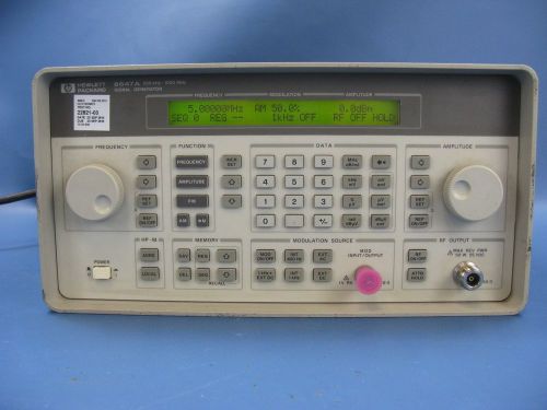 HP 8647A Signal Generator 250kHz-1000MHz w/Opt IE5 &amp; HPIB  TESTED &amp; CALIBRATED!!