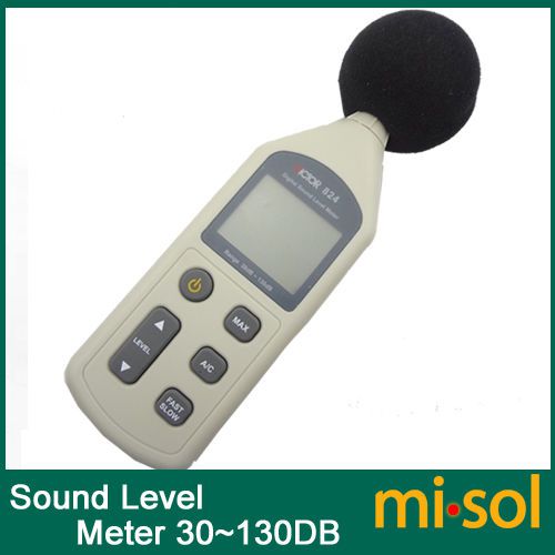 1 unit of digital sound pressure level meter 30~130 db decibel noise measurement for sale