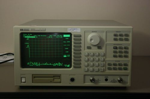 HP Agilent 3589A Spectrum/Network Analyzer, 1D5, 1D6, Calibrated with Warranty