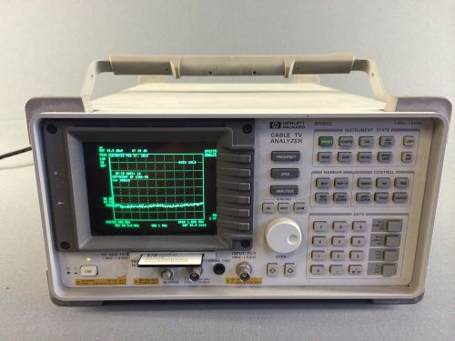 HP 8591C Cable TV Analyzer, 1 MHz to 1.8 GHz W/ OPT. 041
