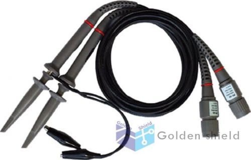 2pcs hantek 60mhz x1x10 pp80 oscilloscope scope clip probe kit sale for sale
