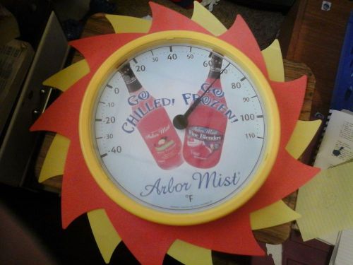 2004 ARBOR MIST THERMOMETER, WITH GLASS FACE. IN VERY GOOD CONDITION.