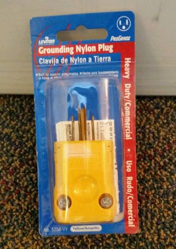 Leviton industrial blade python plug 5256-vy for sale