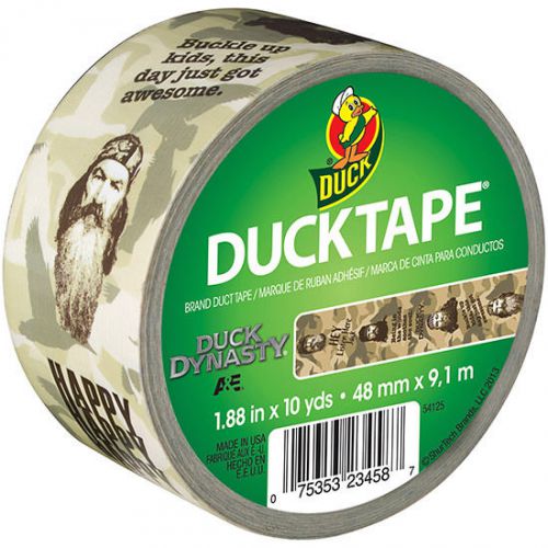 Lot of 10 duck dynasty® duck tape® duct tape 1.88&#034;x10yd roll made in the usa for sale