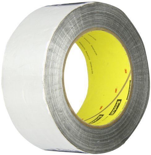 NEW TapeCase 363 2in X 36yd Shiny Silver Glass Cloth Aluminum Tape (1 Roll)