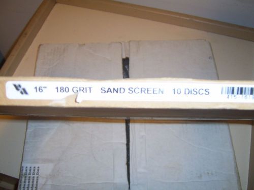 Virginia abrasives sand screens-180 grade and 60 grade for sale