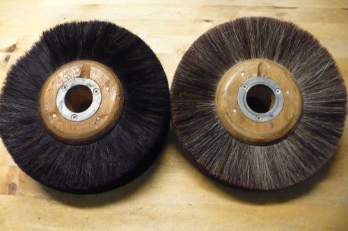 Rotary brushes 8&#034; shoe shine polishing horsehair (?) for sale