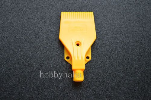 New 2 pcs Plastic Yellow ABS  Air Nozzle Air Knife 1/4&#039;&#039; H3 Blowing Nozzle