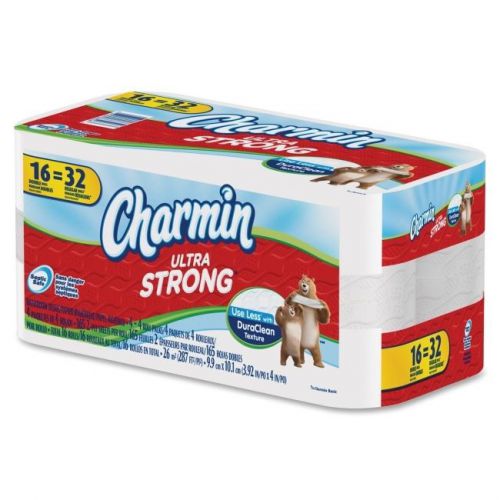 Charmin Ultra Strong Bthrm Tissue - 2 Ply - 165 Sheets/roll - 16 Roll (pag86506)