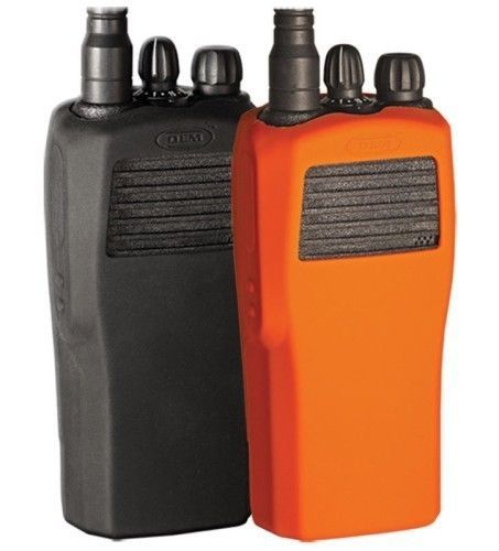 Radio Grips - Motorola CP200 - Silicone Carry Case **Black**
