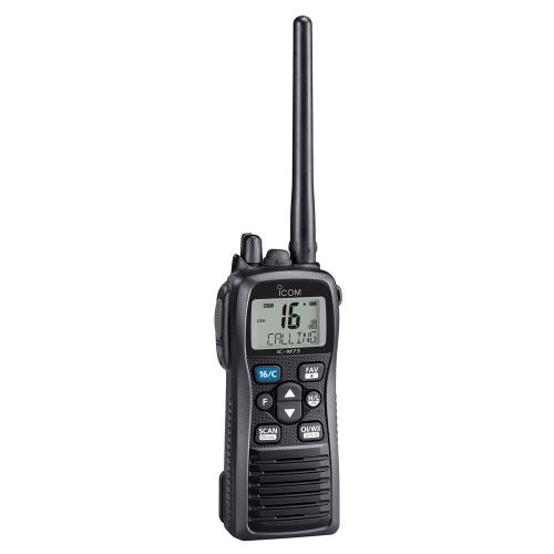 Icom m73 handheld vhf 6w ipx8 submersible m73 01 for sale