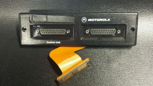 Motorola xtl5000 w series remote mount faceplate with flex cable for sale
