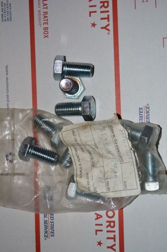 3/4-10x1 1/2  hex bolt / cap screw - usa unc zinc plated pk 10 for sale