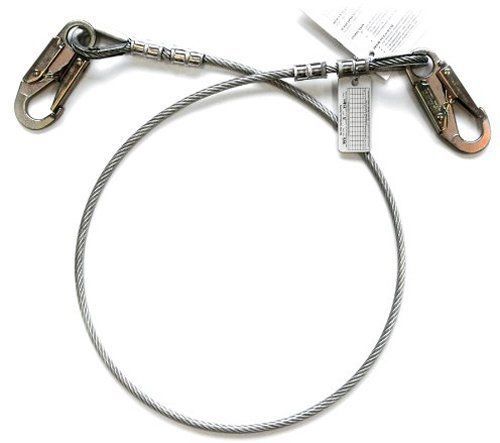 Guardian Fall Protection 10401 4-Foot Galvanized Cable Choker Anchor with New