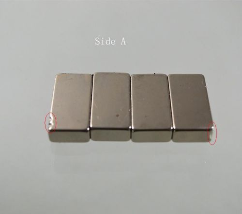 4pcs 1“*1/2”*1/4“ n52 magnets 25.4*12.5*6.3mm neodymium strong rare earth (4) for sale