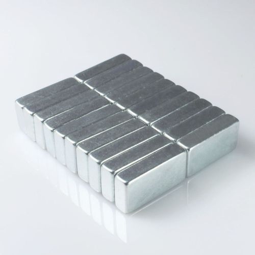 5x super strong cuboid block magnets 20mm x 10mm x 5 mm rare earth neodymium n35 for sale