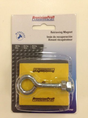 Retrieving Magnet, 100 lbs Max, Precision Craft