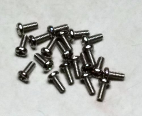 Usa shipping - 20 pc  m1.6x4mm screws philips pen head micro miniature for sale