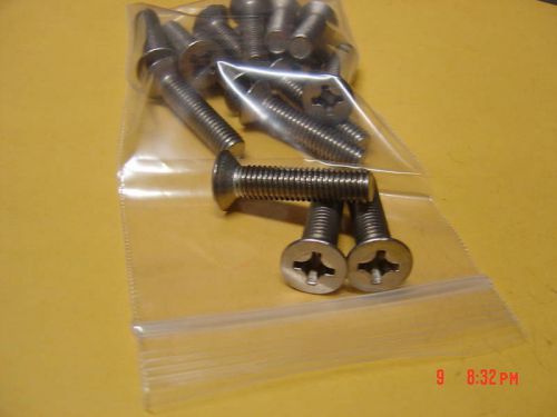 8mm x 35mm stainless flat head screws for sale