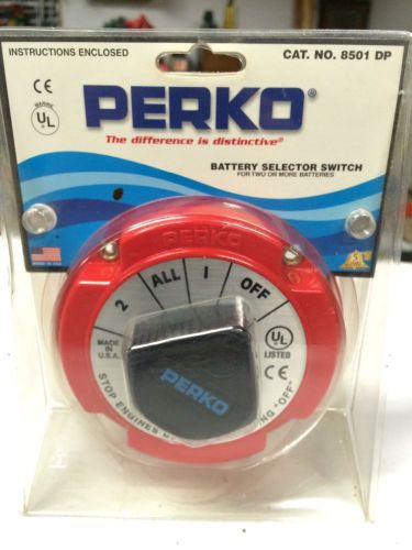 Perko battery selector switch
