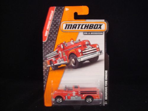 2014 Matchbox Seagrave Fire Truck MONMC