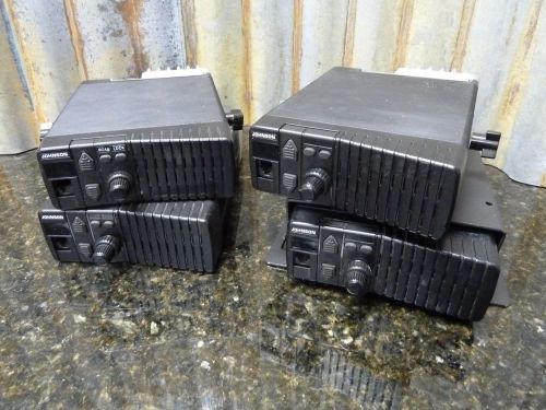 Lot Of 4 EF Johnson Challenger Plus 242-7184 Two Way VHF Radio Free Shipping Inc