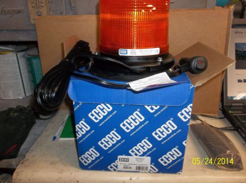Ecco 6650a-vm 12/24 volt amber magnet mount warning/ strobe/safety for sale