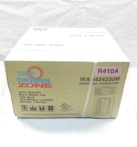 New thermal zone wah424230m window air conditioner 230v-ac 24000btu/hr d461476 for sale