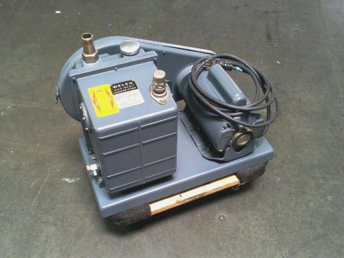 Welch model 1402- two stage mechanical pump, rebuilt for sale