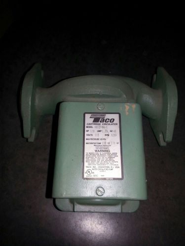 0012-F4-1 Taco Cast Iron Circulator 1/8 HP 2&#034; Flanged Pump