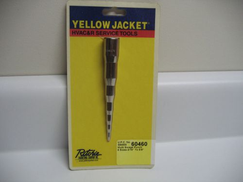 Yellow Jacket Multi Swage Punch  #60460  Sizes-3/16&#034; to 5/8&#034;