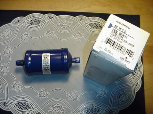 Emerson EK163S Liquid Line Extra Clean Filter Dryer Inlet./Outlet 3/8 OFD NEW