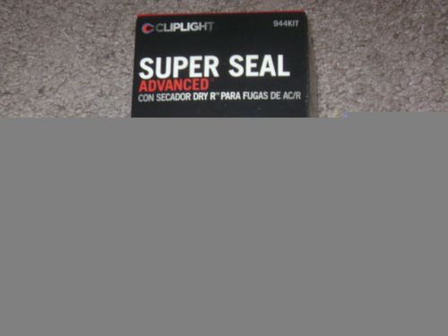 Cliplight 944KIT Super Seal Advanced AC/R Stop Leak + Dry R, 1.5-5 Ton Systems