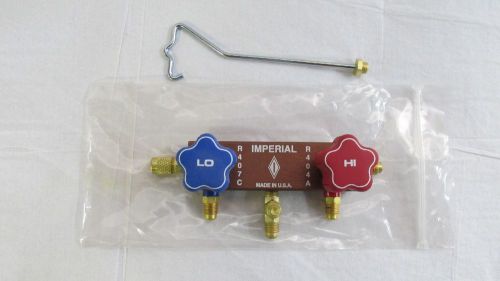 New imperial manifold r410a, r404a  2- valve for sale