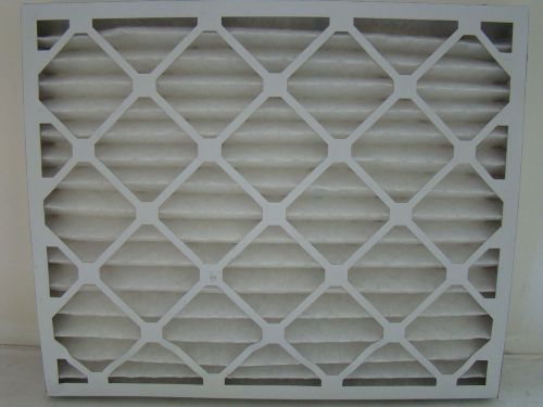 (12 count)koch pleated air filter (25x25x4)(24 3/4x24 3/4x4)( merv 8)* for sale