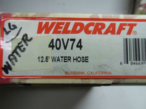 (u1) 1 new weldcraft 40v74 12-1/2&#039; water hose for sale